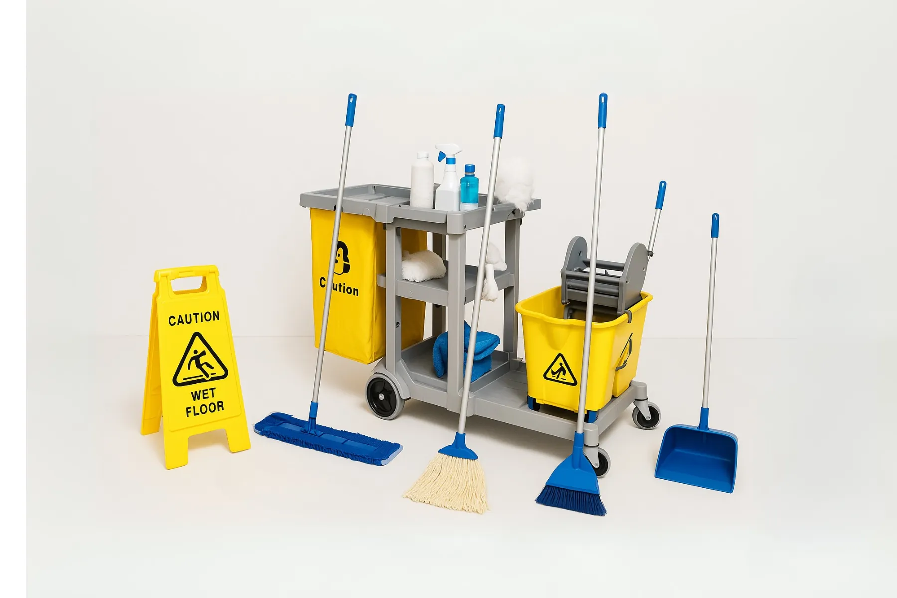 Equipamentos profissionais de limpeza