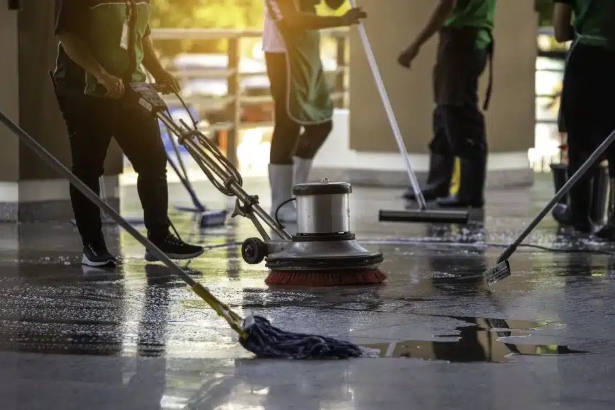 Limpeza Comercial em lojas e supermercados